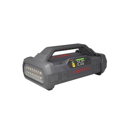 Startovací zdroj (JumpStarter) s kompresorem, 74Wh/2000A, 12V
