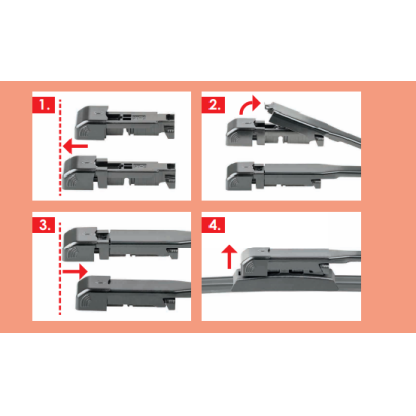 Stěrače Citroen C4 (B5) 11/2004-08/2010 | HEYNER