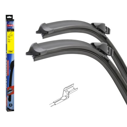 Stěrače FLAT SET (CUBE) 660+530mm, 10593