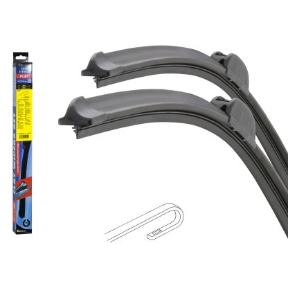 Stěrače FLAT SET (HOOK) 480+480mmm, 10412
