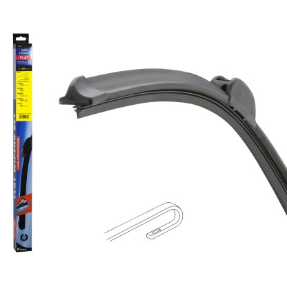Stěrače FLAT SET (HOOK) 660mm, 10481
