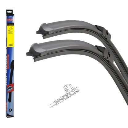 Stěrače FLAT SET (PIN) 810+750mm, 10543