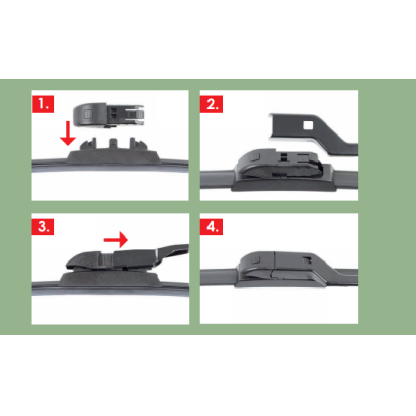 Stěrače Kia Ceed SW (ED/FF2) 09/2007-11/2009 | HEYNER