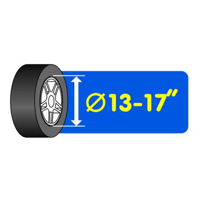 Stojan na pneumatiky LAMPA do 17", 15955