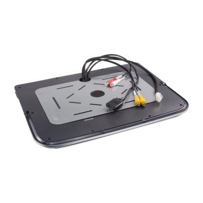 Stropní LCD monitor 13,98" s OS. Android USB/HDMI/IR/FM, dálkové ovládání se snímačem pohybu, černý
