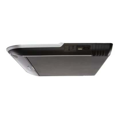 Stropní LCD monitor 17,3" s OS. Android USB/HDMI/IR/FM, dálkové ovládání se snímačem pohybu, černá