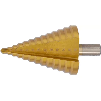Stupňovitý vrták do kovu s titanovým povrchem, 6 - 52 mm - B74432