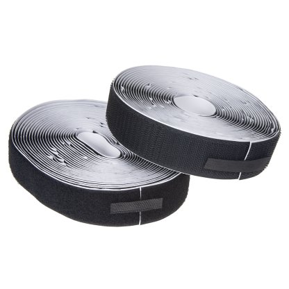 Suchý zip samolepící, SET smyčky+háčky 30mm x 7m