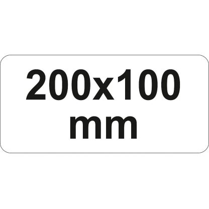 Svěrka 200 x 100 ráčnová - YT-63951