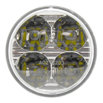 Světla denního svícení 4 HIGH POWER LED 12/24V (kulaté pr.70mm), 33551
