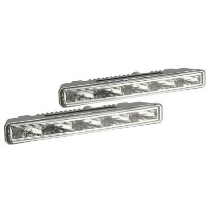 Světla denního svícení 5 HIGH POWER LED 12/24V (182x23x51mm), 33550