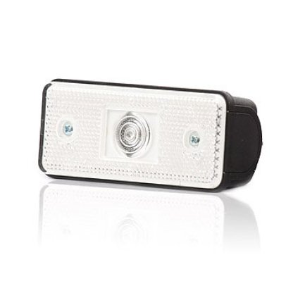 Světlo obrysové přední s krytkou, 12V-24V, LED, W17D