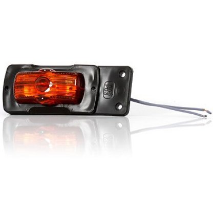 Světlo poziční boční oranžové, 12V-24V, PO3