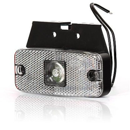 Světlo sdružené bílé přední, 12V-24V, LED, W46