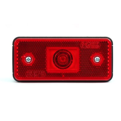 Světlo sdružené obrysové zadní s krytkou, 12V-24V, LED, W17D