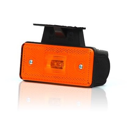 Světlo sdružené poziční boční s držákem, 12V-24V, LED, W17D
