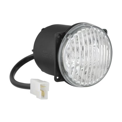Světlomet kulatý mlhový+žárovka+kabely, 23600