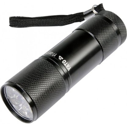 Svítilna kapesní 9 LED (ALU) YT-08570