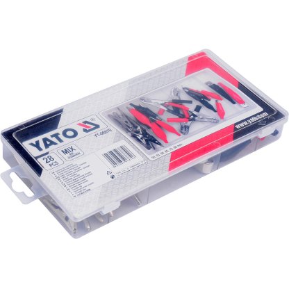 Svorky elektrikářské sada 28 ks, YATO