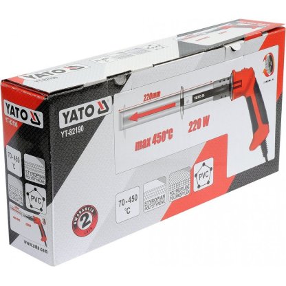 Termický nůž na pěnový polystyrén, 230V, 220W, 70°-450° - YT-82190