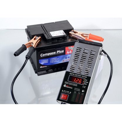 Tester autobaterie zátěžový LED, 07172