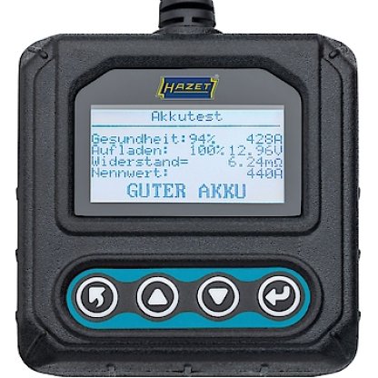 Tester baterií 12V, LCD display - HAZET 4650-6