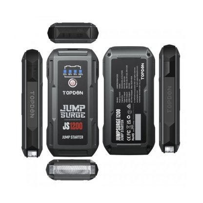 TOPDON Car Jump Starter JumpSurge 1200, 10 000 mAh