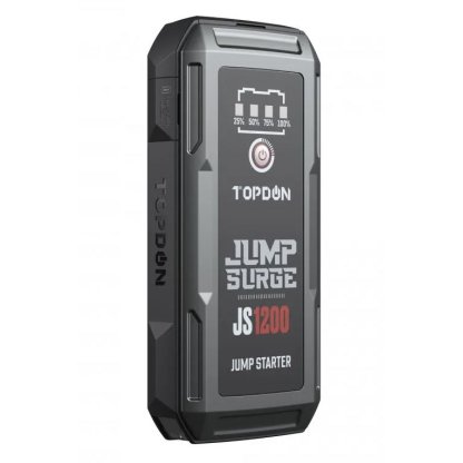 TOPDON Car Jump Starter JumpSurge 1200, 10 000 mAh