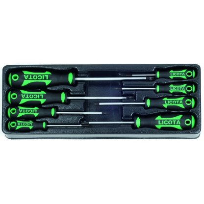 TORX šroubováky, 8 dílů ve výplni do dílenského vozíku - LIACK384013