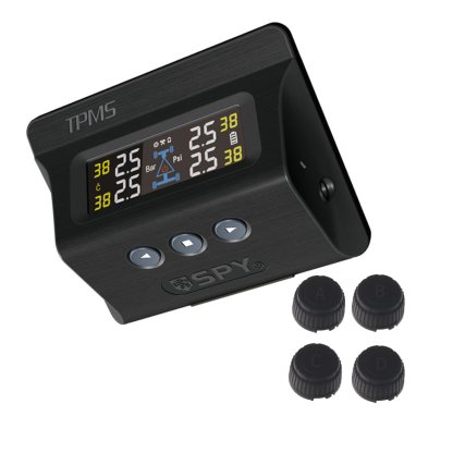 TPMS kontrola tlaku v pneumatice 4 externí čidla / solární napájení