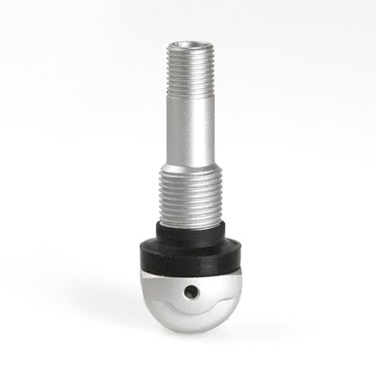 TPMS tělo ventilu pro Clamp-In senzor tlaku AUTEL (MXS2) hliníkové elox šedé