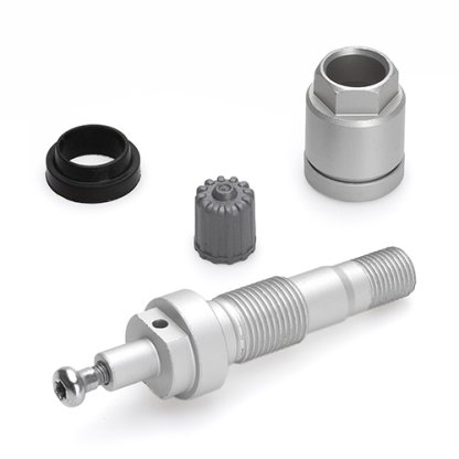 TPMS ventil pro Clamp-In senzor tlaku pro HUF ECS1400 (Hamaton 6-216) elox šedý