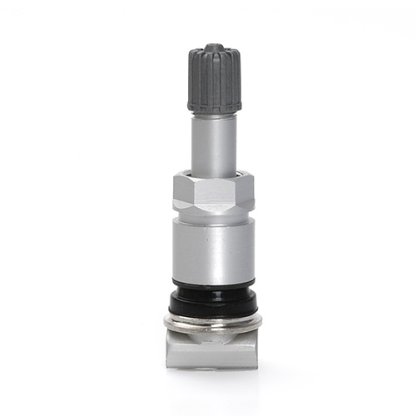 TPMS ventil pro senzor tlaku originální výbava (NV-03) hliníkový elox šedý