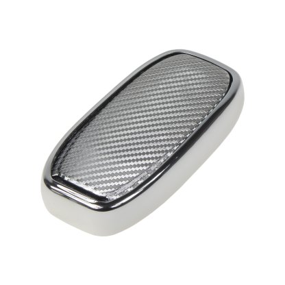 TPU obal pro klíč Audi, carbon silver