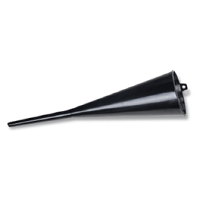 Trychtýř plastový černý L- 46cm, prů. 12cm, 83544