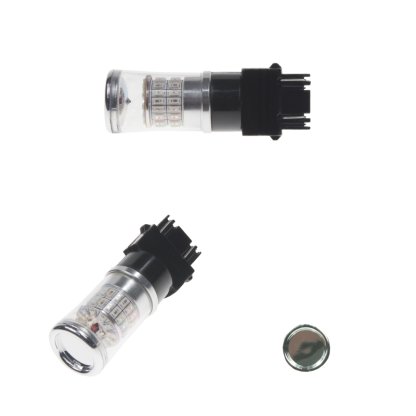 TURBO LED T20 (3157) červená 12-24V, 48W