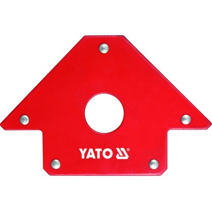 Úhelník magnetický ke svařování 22,5 kg s otvorem, YATO