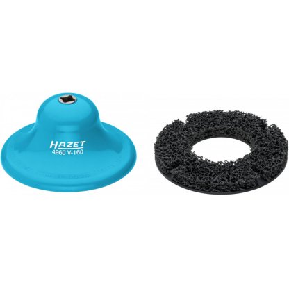 Unašeč brusného kotouče s brusným kotoučem na odstranění rzi z nábojů kol O160 mm Hazet 4960V-160/2 - HA218394