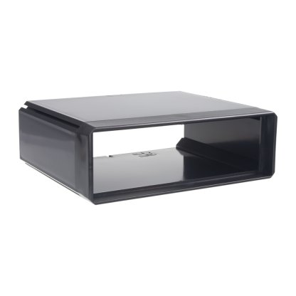 Univerzální box s otvorem DIN, vnější rozměry v67 x š204 x hl164mm
