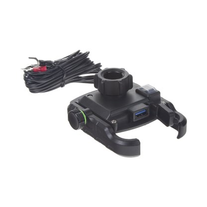 Univerzální držák pro telefony na kolo, motocykl s USB nabíječkou