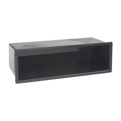 Univerzální plastová přihrádka do otvoru DIN, hloubka 65mm