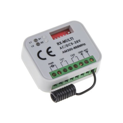 Univerzální přijímač k vratům, bránám 300-868 Mhz
