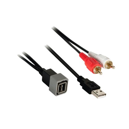 USB+JACK konektor Nissan