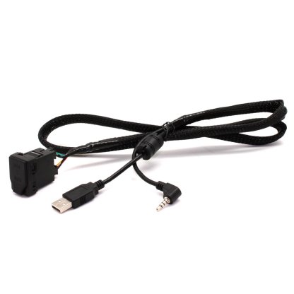 USB+JACK konektor Toyota