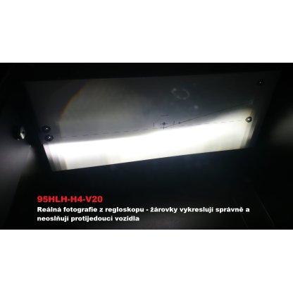 V20 LED H4 bílá, 12/24V, 5000LM
