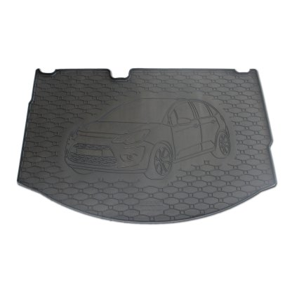 Vana do kufru gumová Citroen C3 2010- s dojezdovým kolem | RIGUM