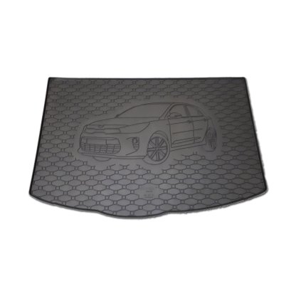 Vana do kufru gumová Kia Rio bez mezipodlahy Cool 2017- | RIGUM