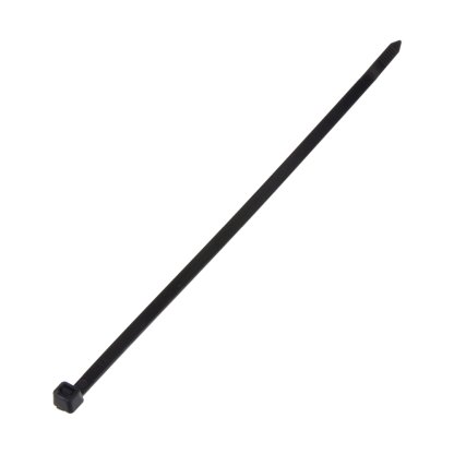 Vázací pásek černý 4,8 x 200 mm, 100 ks