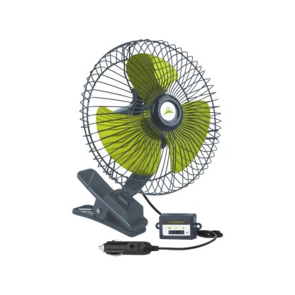 Ventilátor 24V/21W kovový pr.20cm s klipsem, 86338