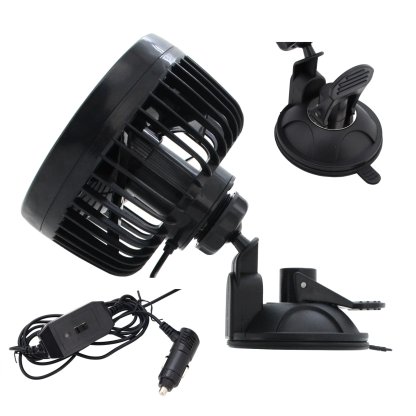 Ventilátor MITCHELL 150mm 12V na přísavku, 61008